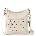 The Sak Lucia Crossbody - Leather - Stone Multi Eyelet