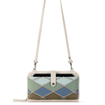 The Sak Iris Smartphone Wallet - Leather - Loden Multi Patch