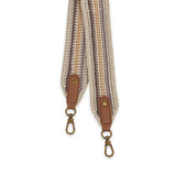 The Sak Crochet Crossbody Strap - Hand Crochet - Serenity Stripe