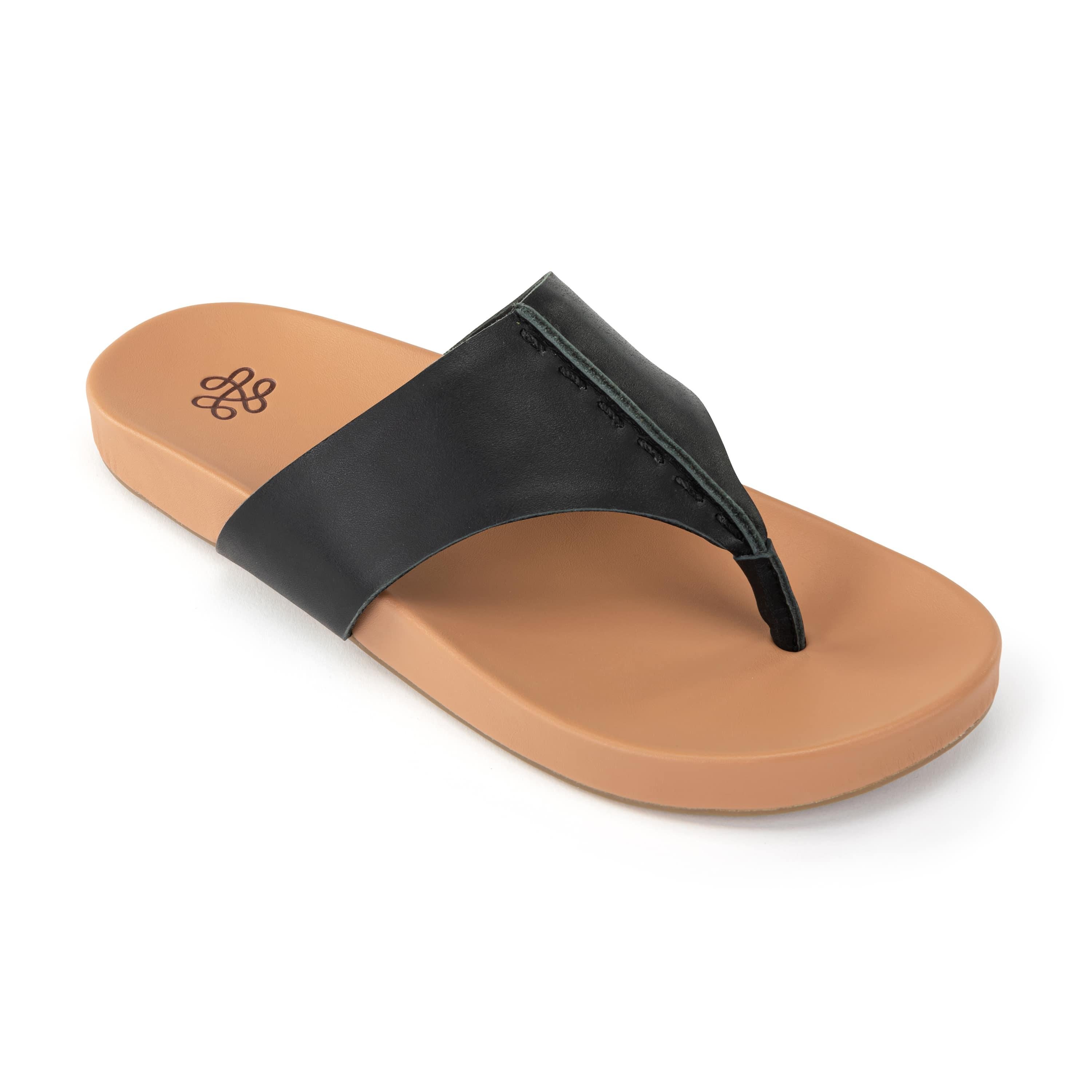 The Sak Everly Sandal - Leather - Black