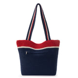 The Sak Casual Classics Tote - Hand Crochet - Denim Natural Stars