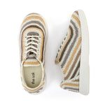 The Sak Asha Sneaker - Hand Crochet - Serenity Stripe