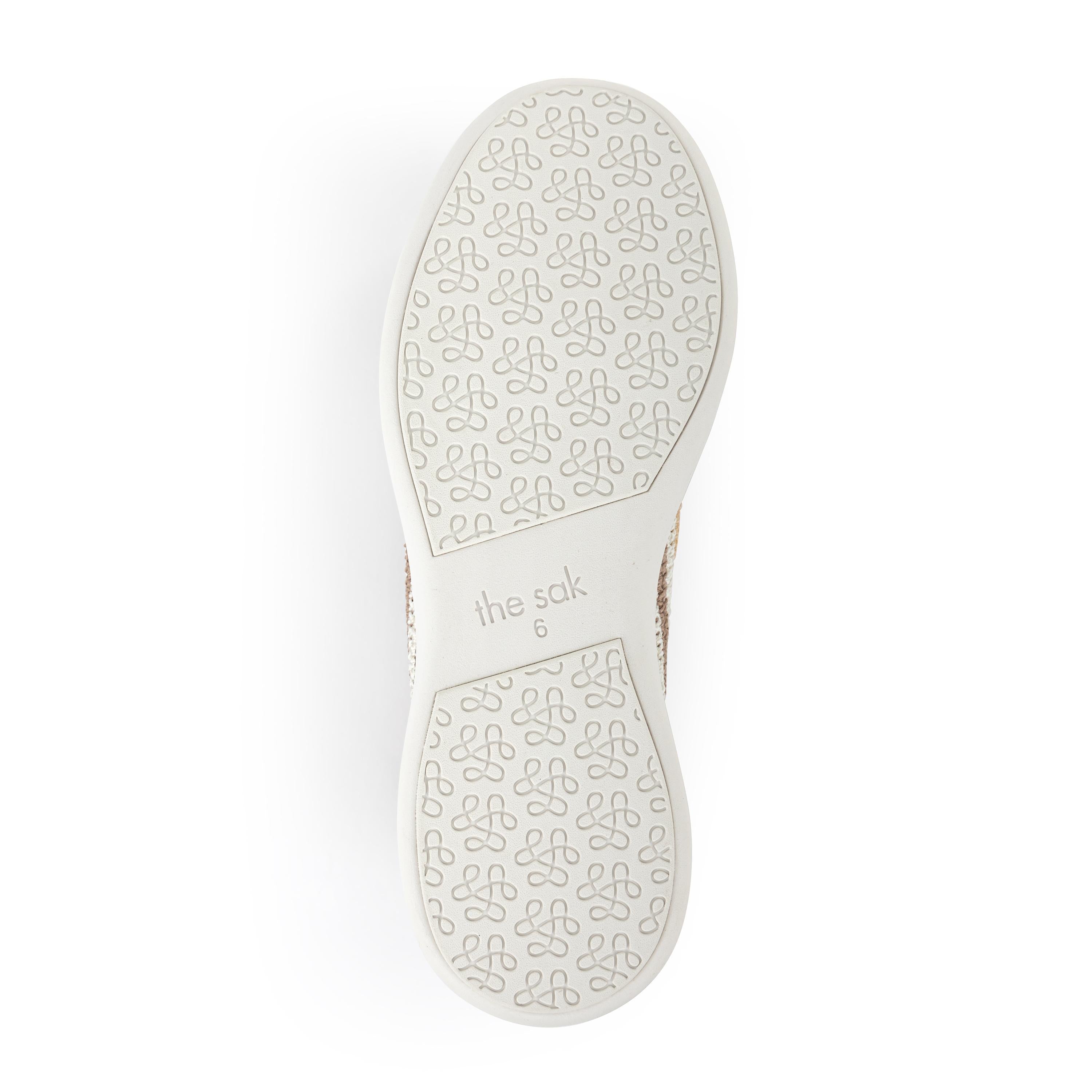 The Sak Asha Sneaker - Hand Crochet - Serenity Stripe