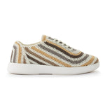 The Sak Asha Sneaker - Hand Crochet - Serenity Stripe