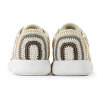 The Sak Asha Sneaker - Hand Crochet - Serenity Stripe