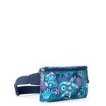 The Sak Caraway Small Belt Bag - EcoTwill - Royal Blue Seascape