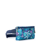 The Sak Caraway Small Belt Bag - EcoTwill - Royal Blue Seascape
