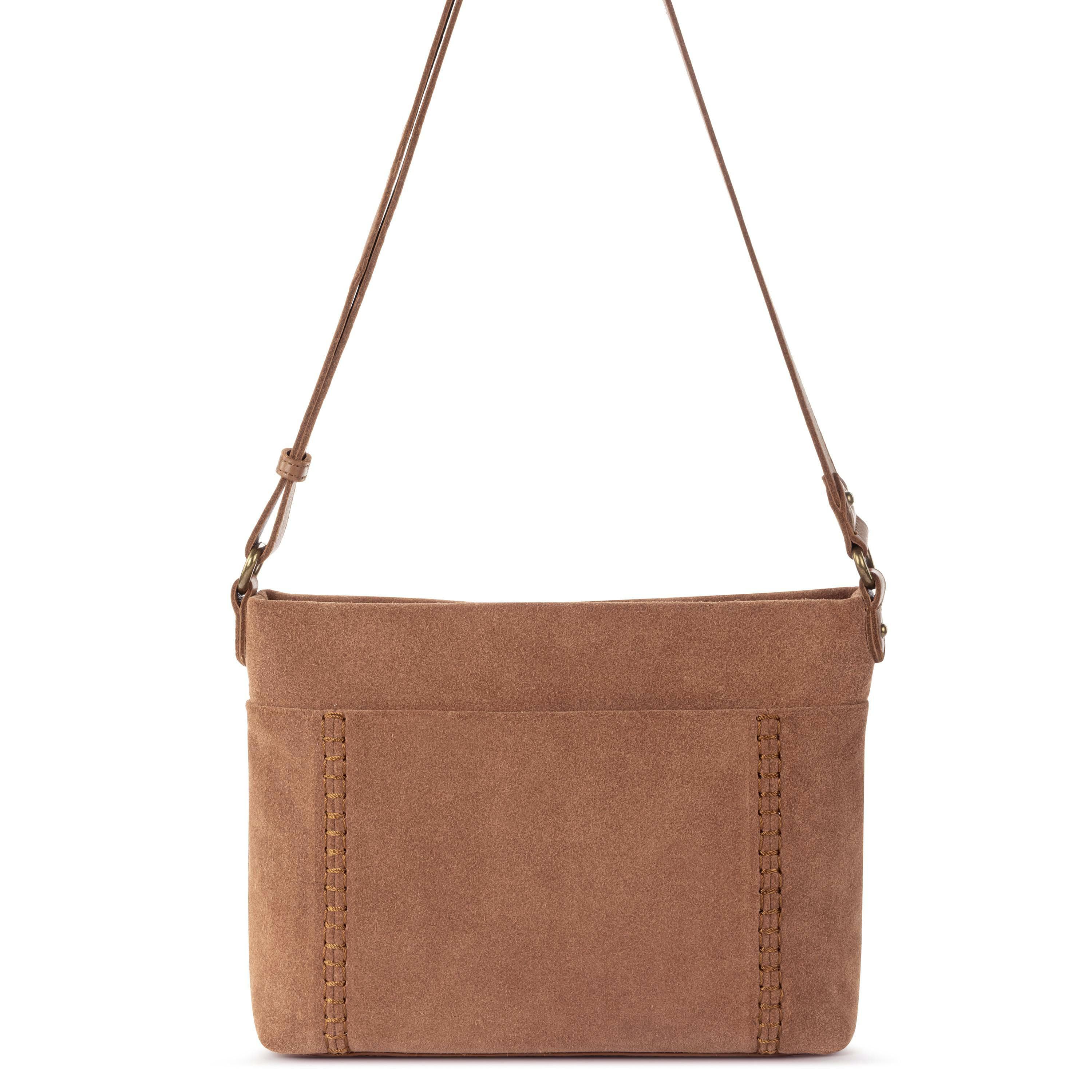 The Sak Melrose Crossbody - Leather - Tobacco Suede