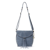 The Sak Silverlake Flap Crossbody - Leather - Maritime Suede