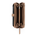 The Sak Iris Smartphone Wallet - Leather - Chestnut Multi Eyelet