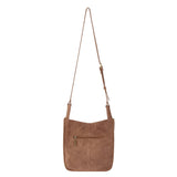 The Sak Los Feliz Crossbody - Leather - Tobacco Suede