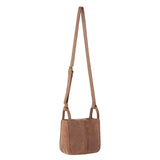 The Sak Los Feliz Mini Crossbody - Leather - Tobacco Suede