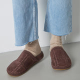 The Sak Bolinas Clog - Leather - Mahogany Suede Patch