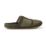 The Sak Bolinas Clog - Leather - Moss Suede Patch