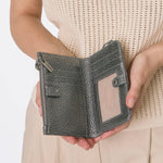 The Sak Encino Essential Wallet - Leather - Dark Silver