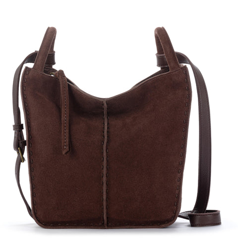 The Sak Los Feliz Crossbody - Leather - Mahogany Suede