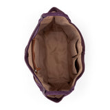 The Sak Los Feliz Large Tote - Leather - Aubergine Suede