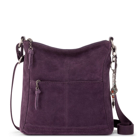The Sak Lucia Crossbody - Leather - Aubergine Suede