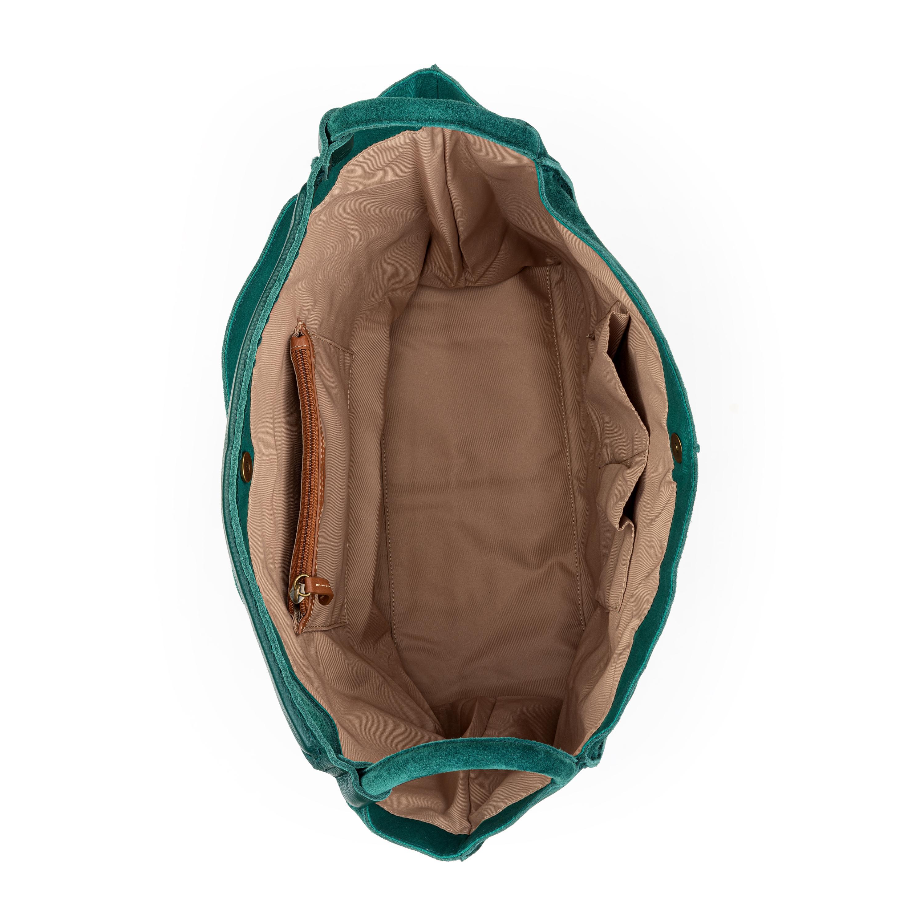 The Sak Los Feliz Large Tote - Leather - Pine Suede