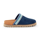 The Sak Bolinas Lug Sole Clog - Leather - Indigo Seminyak