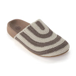 The Sak Bolinas Clog - Hand Crochet - Mushroom Stripe