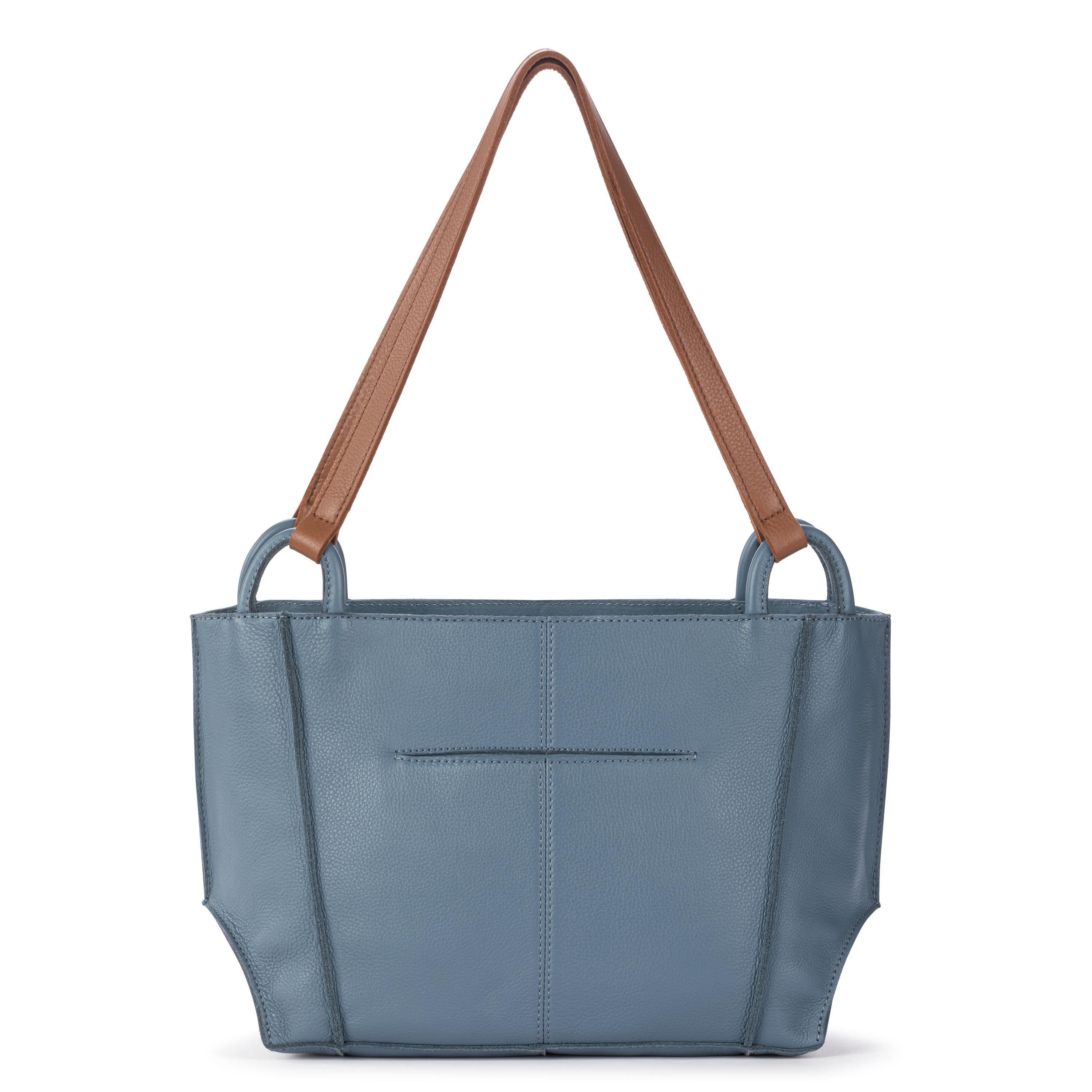 The Sak Los Feliz Satchel - Leather - Maritime