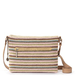 The Sak Melrose Crossbody - Hand Crochet - Pink Multi Stripe