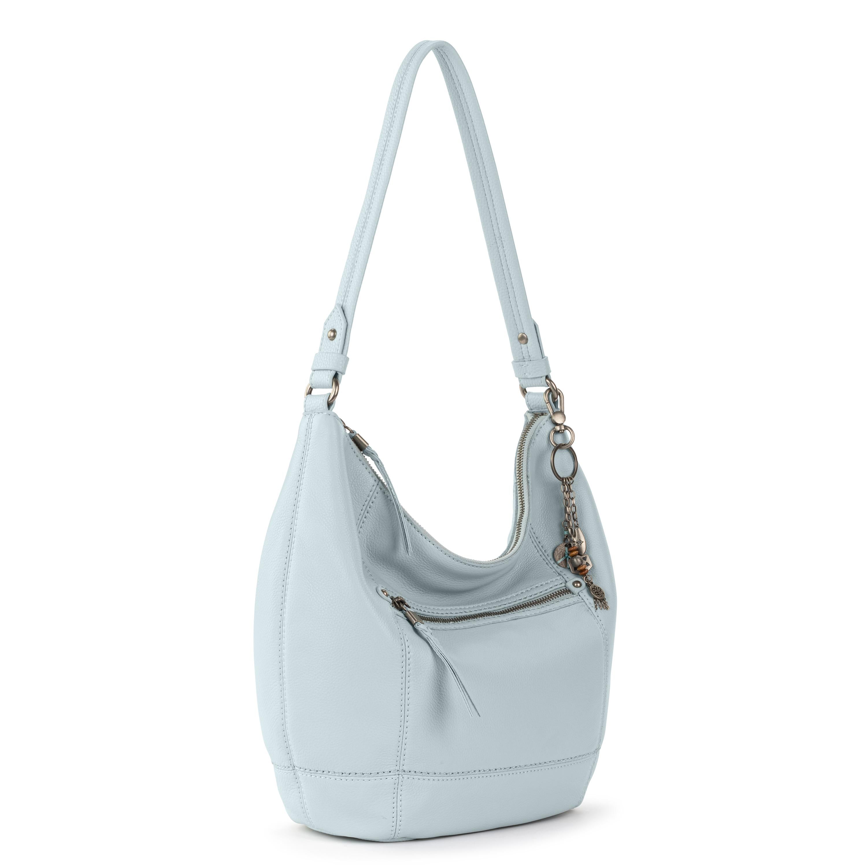 The Sak Sequoia Hobo - Leather - Ice Blue