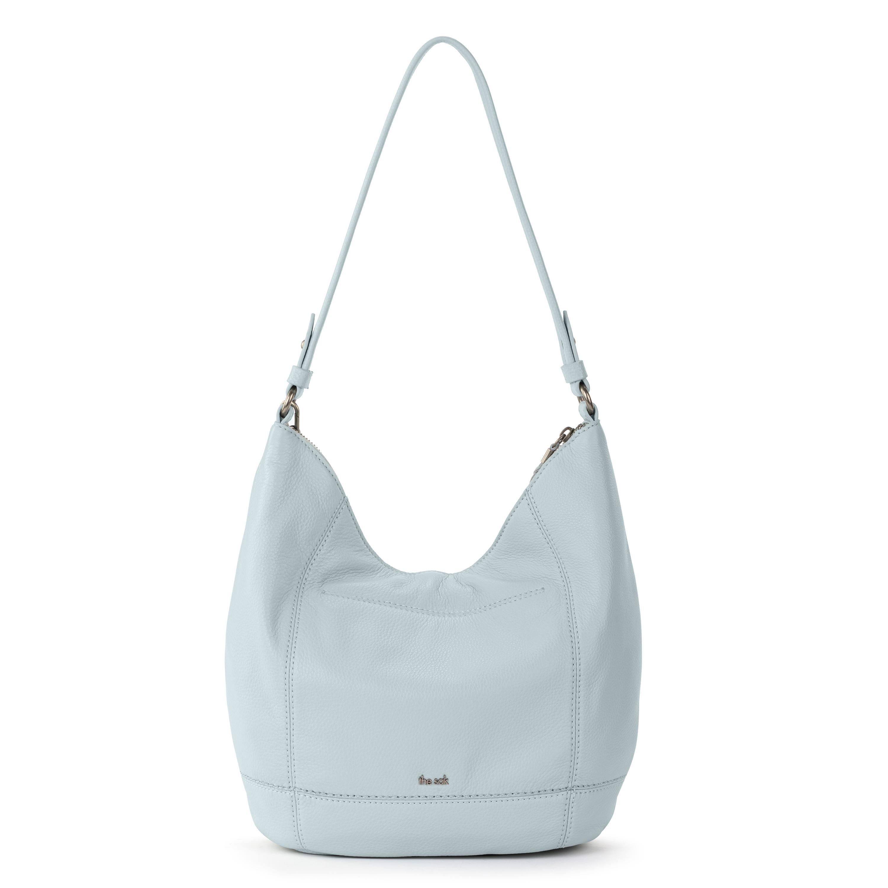 The Sak Sequoia Hobo - Leather - Ice Blue