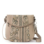 Sakroots Foldover Crossbody - Canvas - Sand Tapestry