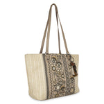 Sakroots Metro Tote - Straw - Sand Tapestry