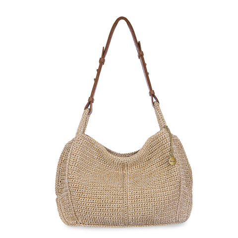 The Sak Los Feliz Hobo - Hand Crochet - Bamboo Static