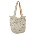 The Sak 120 Hobo - Hand Crochet - Natural Medallion