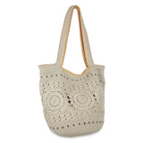 The Sak 120 Hobo - Hand Crochet - Natural Medallion