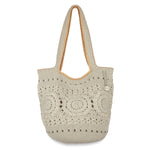 The Sak 120 Hobo - Hand Crochet - Natural Medallion