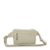 The Sak Caraway Small Belt Bag - Hand Crochet - Natural Medallion