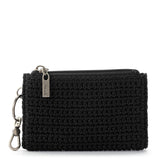 The Sak Encino Essential Wallet - Hand Crochet - Black