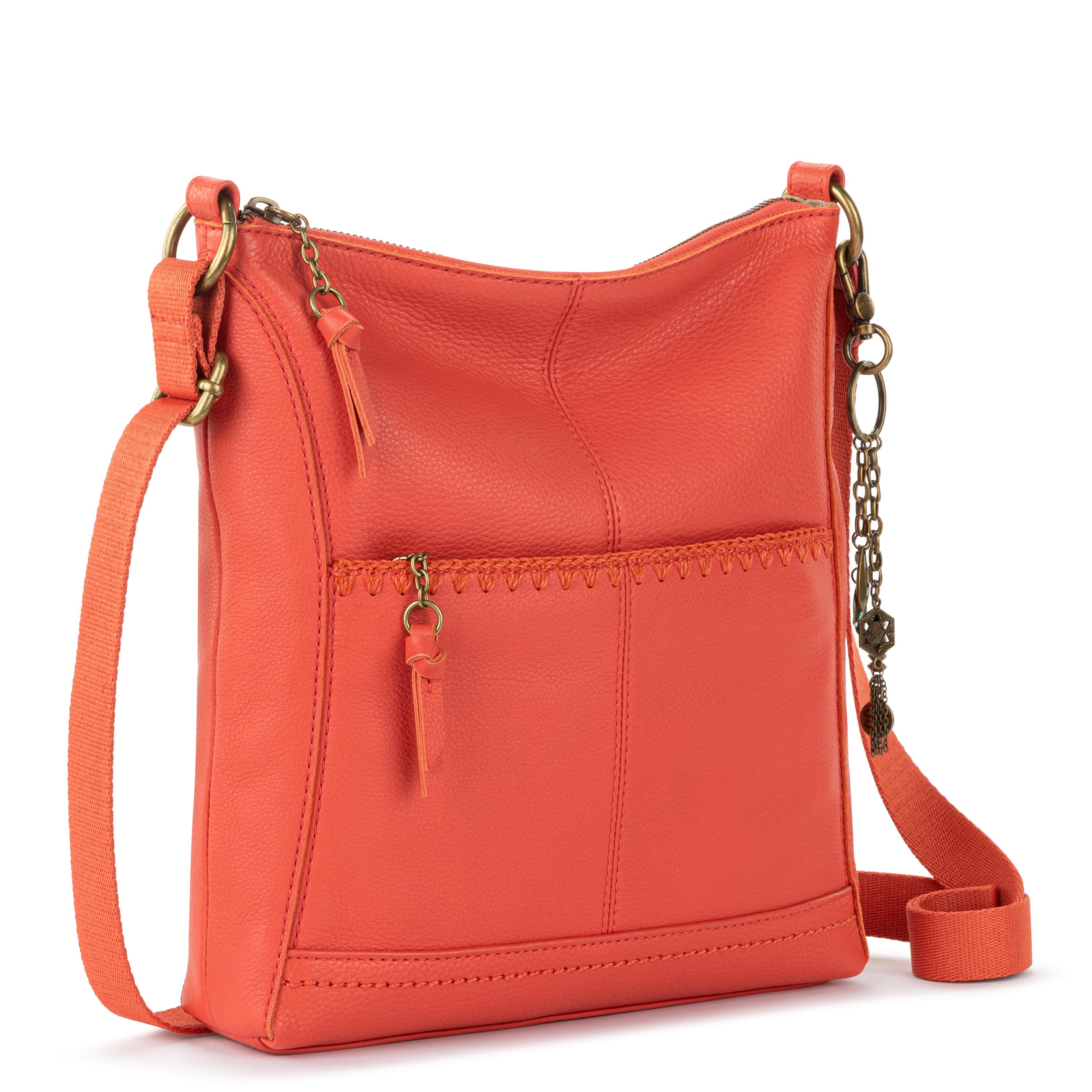 The Sak Lucia Crossbody - Leather - Cayenne Stitch