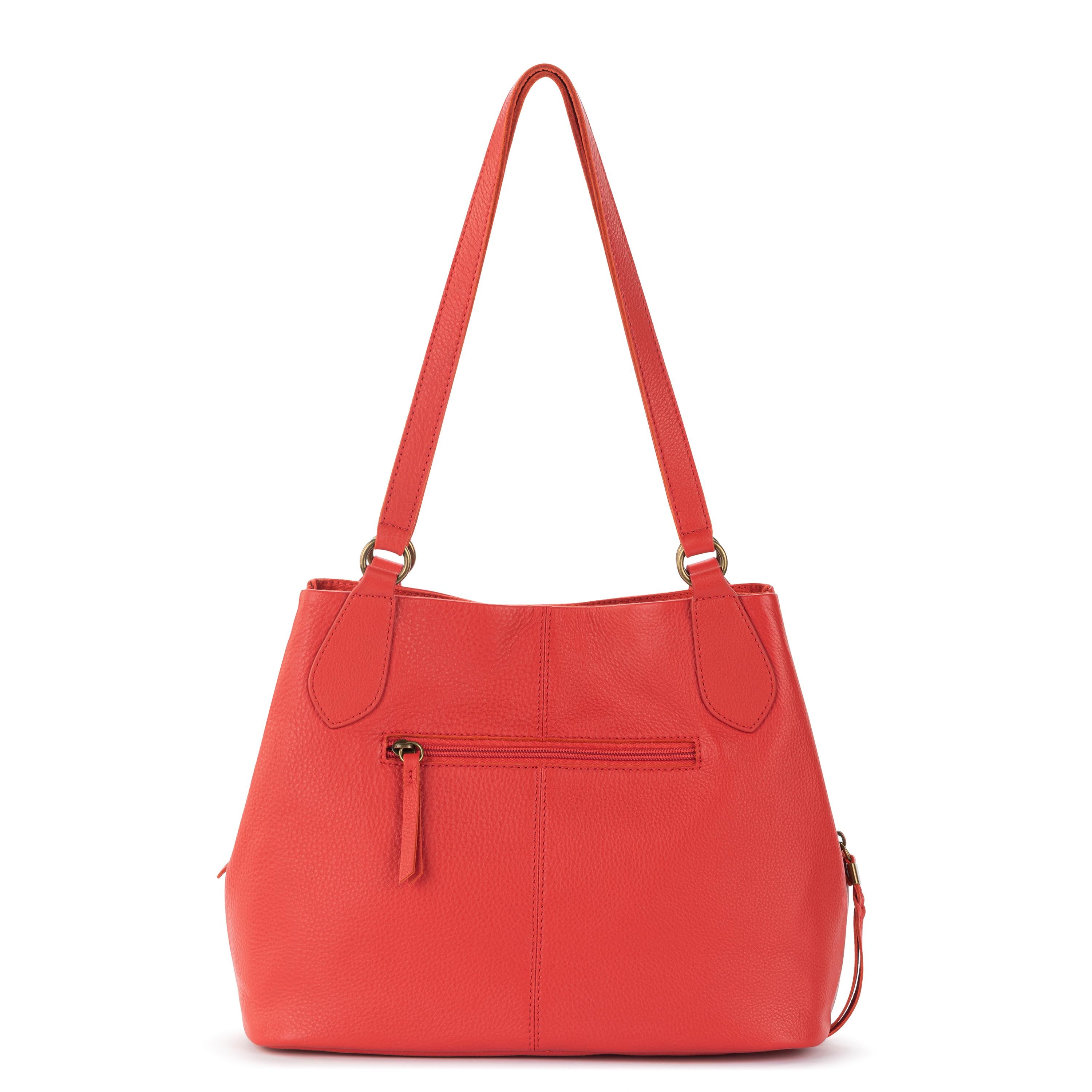 The Sak Melrose Satchel - Leather - Cayenne