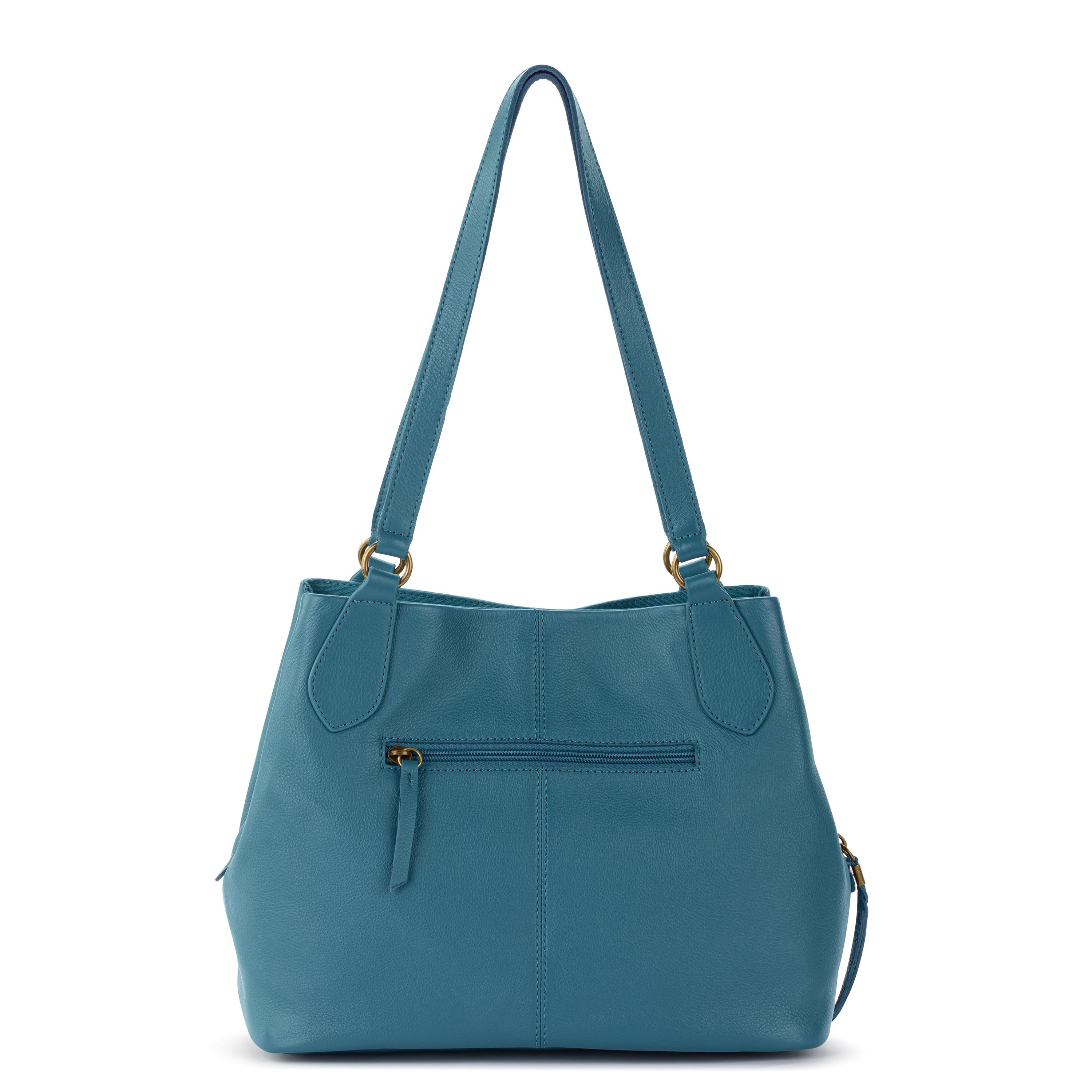 The Sak Melrose Satchel - Leather - Lagoon