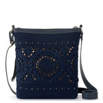 The Sak Lucia Crossbody - Hand Crochet - Denim Medallion