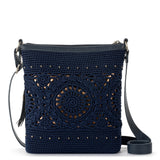 The Sak Lucia Crossbody - Hand Crochet - Denim Medallion