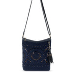 The Sak Lucia Crossbody - Hand Crochet - Denim Medallion