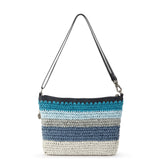 The Sak Lumi Crossbody - Straw - Ocean Stripe
