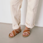 The Sak Penelope Sandal - Leather - Tobacco