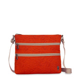Sakroots Basic Crossbody - EcoTwill - Cayenne Spirit Desert Quilted