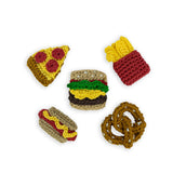 The Sak Yarnicharmz 5 Pack - Hand Crochet - Fast Food