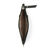 The Sak Iris Card Wristlet - Leather - Black