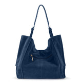 The Sak Los Feliz Large Tote - Leather - Indigo Suede