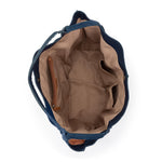 The Sak Los Feliz Large Tote - Leather - Indigo Suede